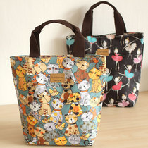 Outer single Korean fabric Hand bag leisure student tutoring bag shopping hand bag suction deduction magazine bag