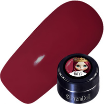 Japan imported Pregel small cloth glue B31 White Berry Red Red Wine red wine red nail nail polish 3G