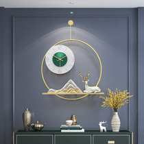 Wall clock light luxury modern simple living room clock home fashion decorative clock creative hanging wall clock art wall clock watch