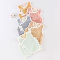 Childrens waistcoat warm autumn and winter baby gush waistcoat baby spring and autumn thickened with warm vest male and female children