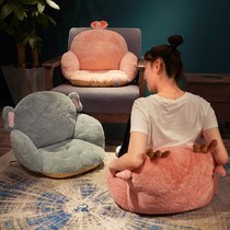 Cushion cushion integrated office sedentary cute seat butt mat ins girls student dormitory bedroom floor