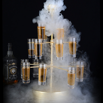 Dou wine rack B52 bullet cup holder cocktail rack KTV bar pub dry ice Chinese cup holder 2 Ma Tavern seven halls