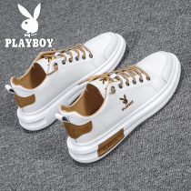 Flowers Playboy Men Shoes 2022 New Summer Breathable Small Whiteboard Shoes Trend Casual Leather Shoes Thin 100 hitch Shoe