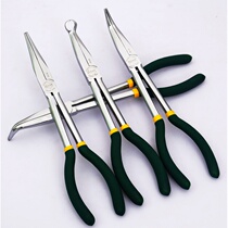 Deweis lengthened pointed pliers bent nose pliers 11 inch lengthened clamp tip pliers long mouth pliers tip pliers