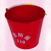 Thickened fire bucket 12L large fire bucket Large fire bucket fire bucket yellow sand bucket fire bucket