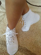 Adult Children canvas jazz boots Jazz shoes Jazz dance shoes Dance shoes Practice shoes Modern dance shoes