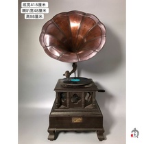 Old Shanghai Beach phonograph old phonograph old record player Republic of China old phonograph film and television props