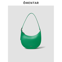 OMENTAR Original 0 Button Crescent Bag Niche Design Armpit Bag Womens Spring Summer 2022 New Fashion Versatile Bag