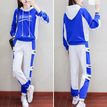 Ghost dance fashion suit womens 2021 spring and autumn new fashionable handsome loose large size square dance sports fitness clothes