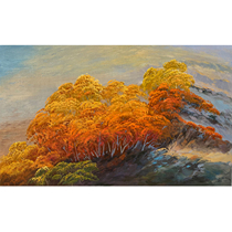 Tong Delu Golden Autumn realistic canvas oil painting living room bedroom decoration painting collection