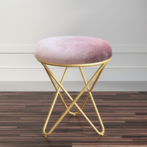 Nordic hipster bedroom vanity stool makeup chair Net red ins girl heart room decoration decoration makeup stool