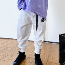 JUSTIN childrens middle-aged childrens spring clothes foreign trousers Korean loose-fitting casual pants boys spring and autumn trousers