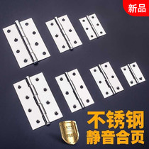 Small cabinet door flat open hinge 1 5 inch 2 inch 2 5 inch 3 inch 4 inch stainless steel hinge house door fit leaf case