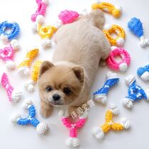 This is a sturdy gnawing-resistant molar tooth pet dog TPR tooth toy Amazon on sale