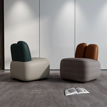 Creative designer Leisure chair Living room Small family type single position sofa chair mesh red animal seat cute little sofa