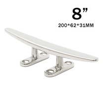 8 inch hole low plane splint hardware 316 stainless steel marine marine deck rope tie flat cable bolt