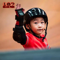 187KillerPads professional children adult protective gear helmet hand guard elbow protection knee skateboard roller skateboard roller skating bike