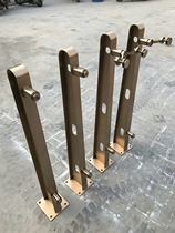 Custom iron stainless steel awning steel beam bracket Cow leg H-shaped steel structure Glass curtain wall bojie claw Awning claw