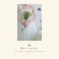 Rose rosée Immortal Swan Lake suspenders Sexy female outerwear Ballet corset lace bralette Summer