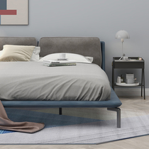 1 5 m light luxury bed bed fabric double bed bedmaster bedsNordic minimal modern soft bed soft bed wedding bed 1 8 m