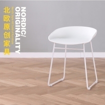Nordic modern bar chair Hale bar stool iron chair personality creative designer fashion simple stool