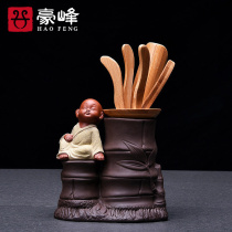 Haofeng Tea Ceremony Six Gentlemen Accessories Bamboo Kung Fu Tea Set Tea Set Tea Spoon Tea Ceremony