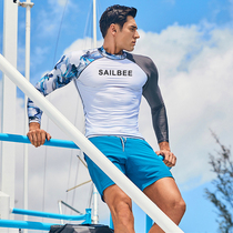 Diving suit mens coat sunscreen quick-drying diving suit surf suit long sleeve trousers bathing suit jellyfish suit swimming suit