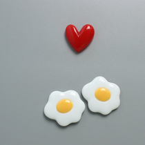 Creative love poached egg refrigerator stickers magnetic stickers magnetic stickers refrigerator home decoration magnets message stickers