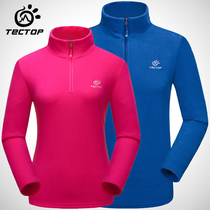 Fleece mens thick warm clothes womens pullover slim outdoor breathable couples spring and autumn warm coat