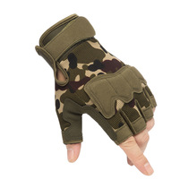 Tactical half finger gloves for men and women outdoor special riding climbing paratroopers sunscreen protection fishing gloves comfortable and breathable