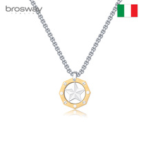 brosway couple gift ocean column pendant male titanium steel necklace accessories send boyfriend ride the wind and waves