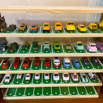 1:64 childrens car model storage box rack collection cabinet multi-Card parking building alloy Hot Wheel tomy card