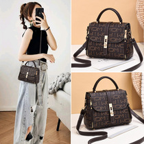 Hong Kong Wind 2022 new 100 hitch fashion Korean version ins French small crowding hand single shoulder pet inclined satchel bag woman