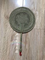 Pure hand-knitting fur feifer fan hand shake fu fan for cool summer baby insect repellent root grass fan