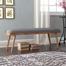 Nordic Solid Wood Changing Shoes stool Cloth Art Bed Tailstool Living-room Sofa Benches Bench in door changing shoes Bench Hyun off Bench Makeup Stool