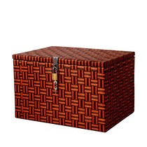 Large large capacity storage box with key storage box with lock box locked storage box finishing box with locked box