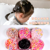 Childrens hair accessories disposable rubber band girl small hair ring elastic baby tie hair headdress headrope does not hurt hair