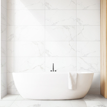 Xinzhongyuan toilet tile simple modern kitchen wall tiles 300x600 white toilet non-slip floor tiles 60181