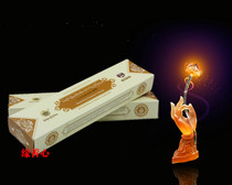 Tibet Minzhu Forest Temple first-class offering for Buddha products gathered incense Tibetan incense natural hand-made Tibetan medicine incense line incense 100 sets