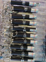 Mini laser flashlight Green light USB rechargeable laser light Long-range coach outdoor explanation pen Finger star pen