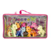 DREAM KINGDOM PONY long hair comb hair hair hair hair design braid one corner PONY family 8 sets