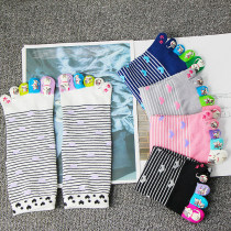 Combination set five-finger socks women cotton summer Middle tube toes cute toe cotton deodorant sweat socks