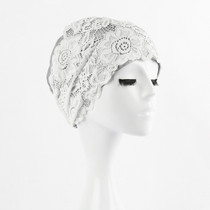 2021 new waterproof plus no head PU swimming cap lace ladies hat long hair swimming cap fashion spa hat