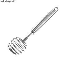 Stainless steel Beater whisk whipper and noodle household egg cream kitchen hand whisk whisk