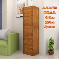 Wooden cabinet with lock locker with door storage cabinet combination cabinet bookcase bookshelf 40CM24 30 deep 120 High