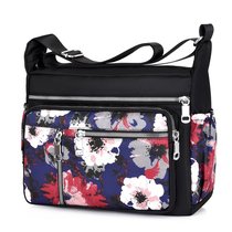 New Slanted Satchel Woman Fashion Large Capacity Casual Mom Bag Multifunction Light Travel Single Shoulder Bag Han Version Backpack