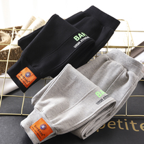 Korean cotton boys and girls pants spring and autumn models 2021 new pair of pants casual pants big childrens sports pants