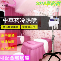 Ion herbal steam face beauty instrument Household steam face single and double tube beauty salon hot and cold sprayer Steam cold spray machine