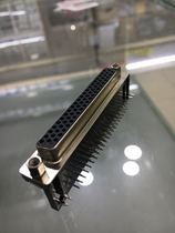 DR head HDR-62P male female head three row DB62 pinhole 90 degree bending foot socket