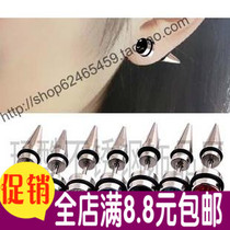 Export hot trendsetter male earrings stainless steel inserts do not change color allergy